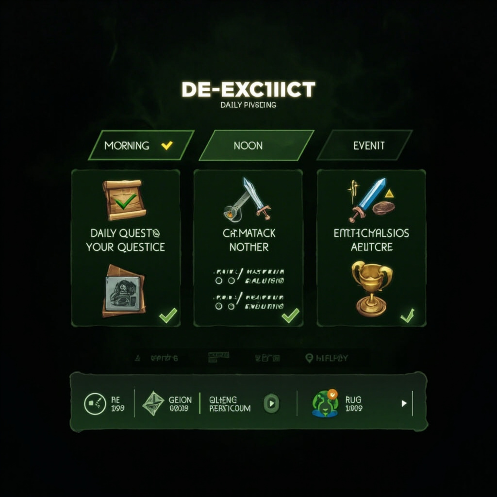 De-Extinct F2P Daily Checklist